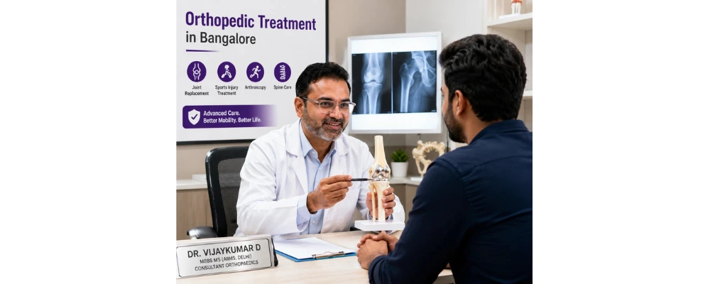 Advanced Orthopedic Treatments Available in Bangalore: From Arthroscopy to Robotic Joint Replacement